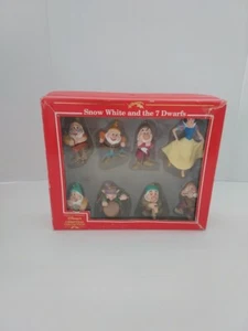 Disney Swow Blanco y los Siete Enanos Colección Navidad Adornos - Imagen 1 de 8