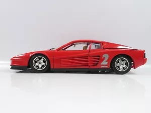 1:18 Bburago Ferrari Testarossa Sammlermodell Messe #3650 - Bild 1 von 8