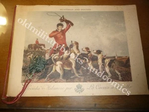CALENDARIO SOCIETA MILANESE PER LA CACCIA A CAVALLO 1953 CON DEDICA OTTIMO - Imagen 1 de 1