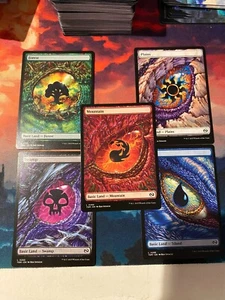 MTG Tarkir Dragonstorm Full Art Lands Complete Set - Picture 1 of 1