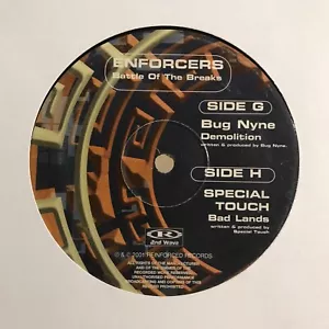 Bug Nyne - Demolition / Special Touch - Bad Lands 12” Drum & Bass Jungle Vinyl - Picture 1 of 1