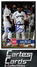Alex Pelaez 2014  Grandstand Pensacola Blue Wahoos #20 TTM/IP Signed Autographed