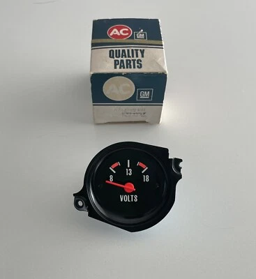 NOS GM 1976 79 Chevrolet  GMC Truck  Volts Gauge 76-79 K5 Blazer Jimmy Suburban - Image 1 of 4