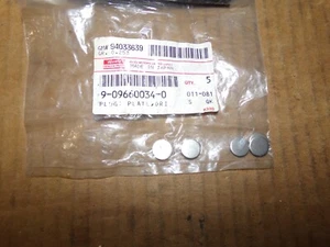 (5) Placa GM 94033639; Enchufe, Cabeza de Cilindro Genuino FABRICANTE DE EQUIPOS ORIGINALES Nuevo Isuzu 9096600340 - Imagen 1 de 2