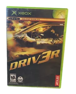 Driv3r (Original Microsoft Xbox, 2004) Driver 3 Video Game Tested (Very Good) - Picture 1 of 5