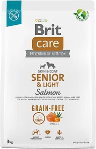 3kg Brit Care GF SENIOR & LIGHT SALMON getreidefrei Hundefutter - Bild 1 von 1