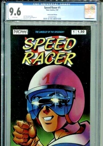 SPEED RACER 1 CGC 9.6 ZEITUNGSSTAND STEACY COVER 1987 - Bild 1 von 2