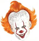 It Mask Pennywise Scary Clown Halloween Masks for Adult Men Women Horror Joker