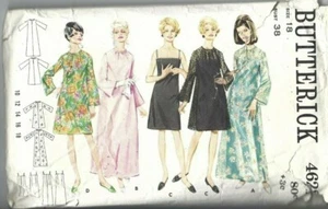 Butterick Sewing Pattern 4622, Vintage A-Line Dress and Slip, Size 18 Bust 38" - Picture 1 of 2