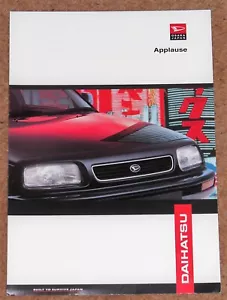 Folleto de ventas Daihatsu Applause 1993-98 mercado del Reino Unido - 1,6 GLXi, 1,6 GXi - Imagen 1 de 3