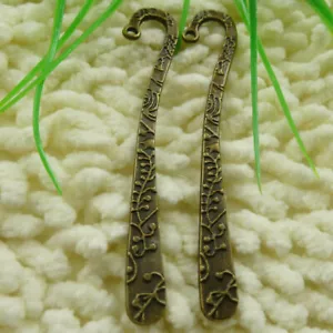 54 Pcs Bronze Plated Nice Bookmarks 81X15MM S1807 DIY Jewelry Making - Picture 1 of 6