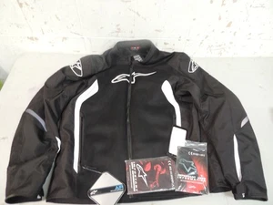 Chaqueta de moto Alpinestars Viper V2 Air Jacket blanco y negro talla 4xl - Imagen 1 de 4