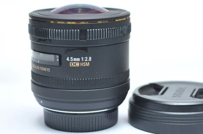 Sigma EX Circular Fisheye 4.5mm f/2.8 HSM EX DC Lens For Nikon F APS-C 12 - Image 1 of 3