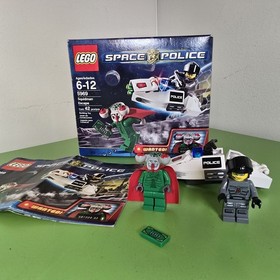 LEGO Space Police: Squidman Escape (5969) Complete W/ Minifigures, Inst , & Box