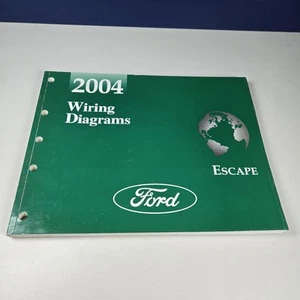 2004 FORD Escape Wiring Diagrams Manual OEM - Picture 1 of 8