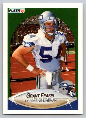 1990 Fleer #265 Grant Feasel Rookie $$$ - Image 1 of 2