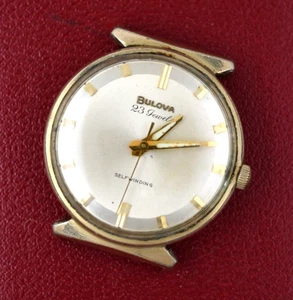 Vintage Men’s Bulova Automatic Wrist Watch RUNS No Reserve - Picture 1 of 4