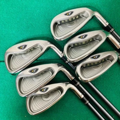 TaylorMade R7 Ti Iron Set 5-PW 6pcs Carbon Shaft Regular RH Japan Golf Golf Good - Image 1 of 4