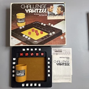 Juego Challenge Yahtzee 1974 de E.S. Lowe Completo en Excelente Estado - Imagen 1 de 6