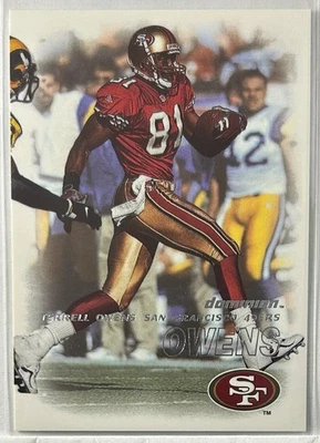 2000 SkyBox Dominion #60 Terrell Owens San Francisco 49ers - Image 1 of 2