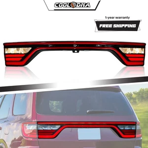 For 2014-22 Dodge Durango LED Tail Light Lamp Liftgate 68453659AC W/ Camera Hole - Picture 1 of 17
