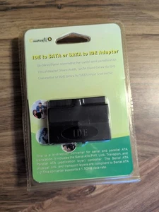 Syba SY-BIR-IDESA IDE to SATA or SATA to IDE Bi-Directional Converter NEW - Picture 1 of 6