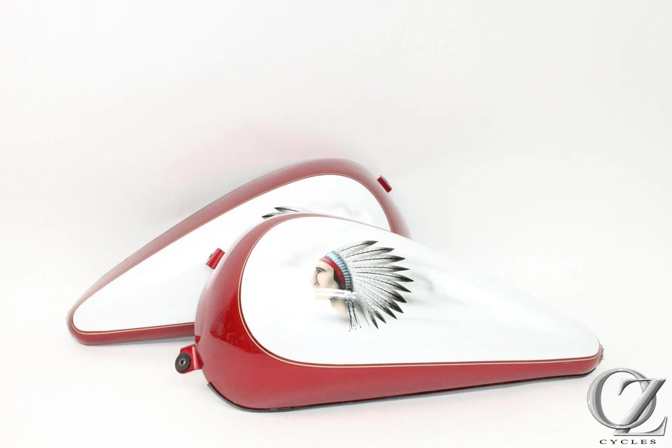 1999 99 Suzuki VL1500 1500 Intruder Gas Fuel Tank Side Cover Tin Set Foto 1 de 4