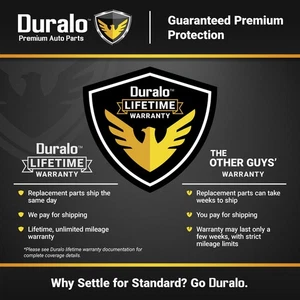 Duralo Premium Shock Absorber For Fiat 500 2012-2017 - Picture 1 of 2