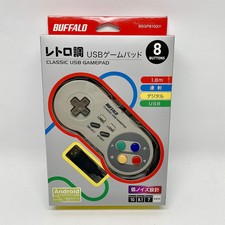 New Buffalo Nintendo Super Famicom SNES Retro USB Game Pad Controller Gamepad