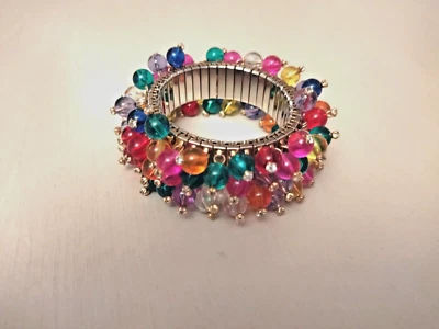 Bracciale colorato anni 70-80 - Immagine 1 di 4