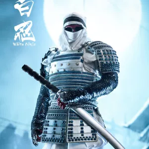 Figura de acción TOYS DAO White Ninja 12 pulgadas muñeca modelo TD-06 blanco blindado ninja - Imagen 1 de 9
