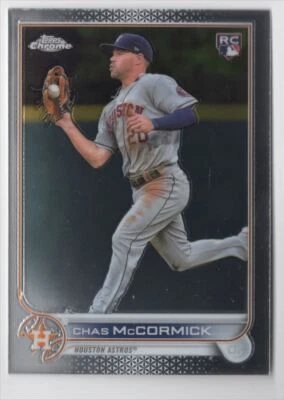 2022 Topps Chrome ROOKIE Chas McCormick Rookie Houston Astros #43 R101 - Image 1 of 2