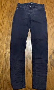 Damenjeans Hudson Größe 27 x 30 - dunkle Waschung Stretch - Bild 1 von 8