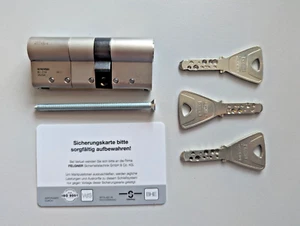 KESO 8000 Omega² Doppelzylinder 81._C16 Basic 45/30 inkl. 3 Schlüssel - Bild 1 von 5