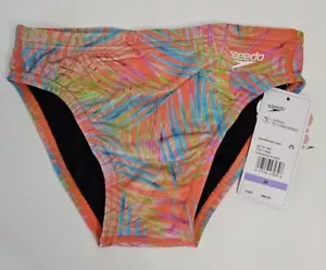 Speedo Herren Jungen Eco Endurance Vibe Badeslip Badeanzug Mankini Gr. 26 - Bild 1 von 8