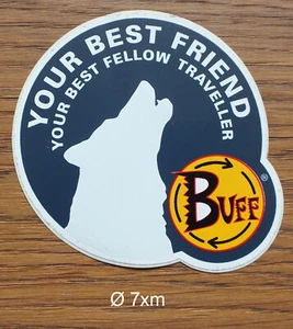 Alter Sticker Aufkleber Buff Snowboard Ski Skateboard Surf 90er Jahre - Bild 1 von 1