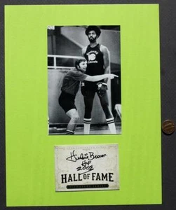 1975 ABA Kentucky Colonels Champs Coach Hubie Brown signed autograph & photo---- - Picture 1 of 1