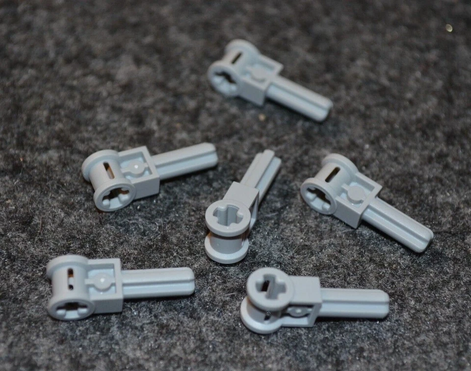 (6) Light Gray Connect Pole w/ Reverse Handle ~ New Lego Technic - Image 1 of 1