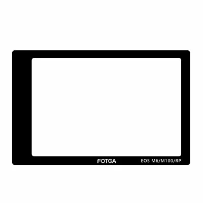 FOTGA 0.3mm 9H Hard Tempered Glass Camera LCD Screen for EOS M6 M100 RP - Image 1 of 4