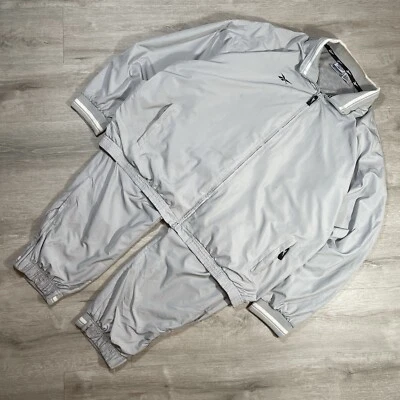 Винтажный Y2K XLT серый Reebok ветровка костюм комплект с хлопковой подкладкой  - Изображение 1 из 4