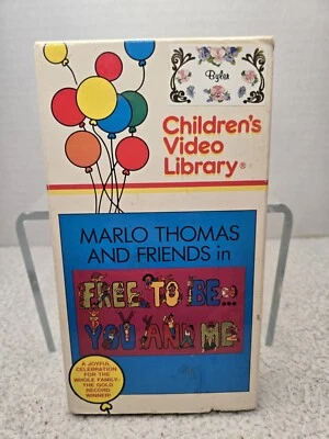 Free to Be...You and Me (VHS, 1983) Marlo Thomas And Friends Michael Jackson - Image 1 of 4