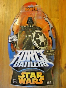 DARTH VADER Star Wars Force Battlers Slashing Attack 2005 Figure - Picture 1 of 2
