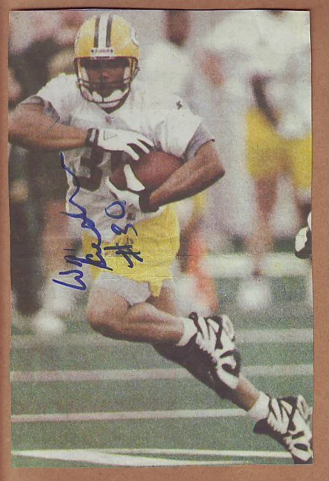 AUTOGRAPHED 6x9 Photo of William Henderson from Rookie Year- Green Bay Packers - Image 1 of 1