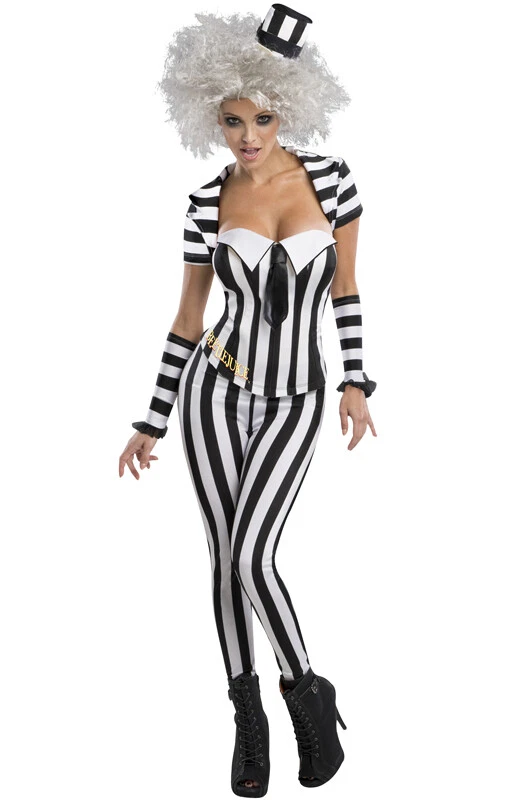 Sexy Secret Wishes Beetlejuice Adult Costume - Image 1 of 1
