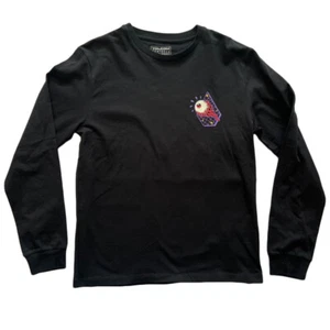 Volcom Freak City artista destacado manga larga camiseta hombre negro - Imagen 1 de 4