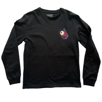 Volcom Freak City Featured Artist Longsleeve Langarmshirt Tee Herren Schwarz - Bild 1 von 4