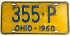 Ohio 1960 Old License Plate Garage Car Auto Tag Man Cave Rustic Collector
