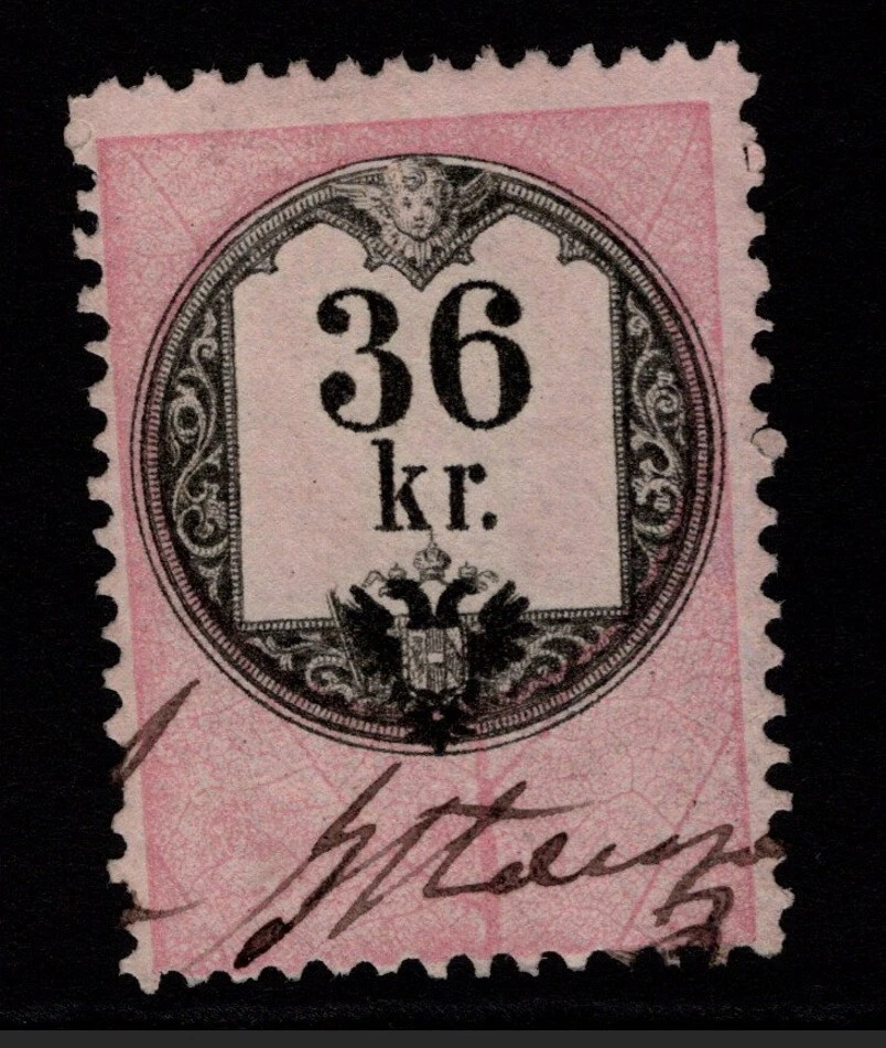 Lombardy Venetia 36k Rose Used Perf 12 - S36240 - Image 1 of 1
