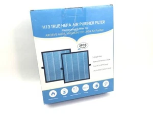 Paquete de 2 filtros de carbón activado HEPA de 4 etapas H13 para purificador de aire Aroeve MK04 NUEVO - Imagen 1 de 6
