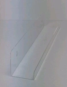 12" Clear Vinyl Record Shelf Wall Mount Wall Mount Album Record Holder Display - Picture 1 of 6
